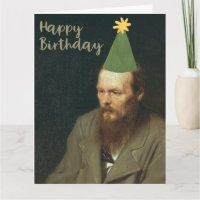 Fyodor Dostoevsky Diz Feliz Aniversário!