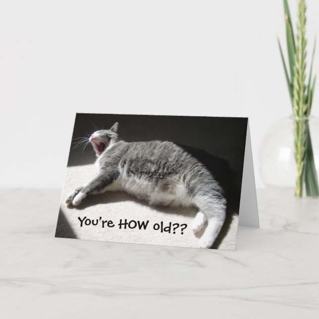 Cartão Gabe Birthday Card - Customizable (Frente)