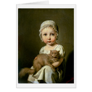 Cartão Gabrielle Arnault (1811-72) 1813 (óleo em canvas)