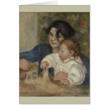 Gabrielle e Jean por Pierre-Auguste Renoir
