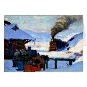 Cartão Gagnon - The Train, Baie-Santo-Paul