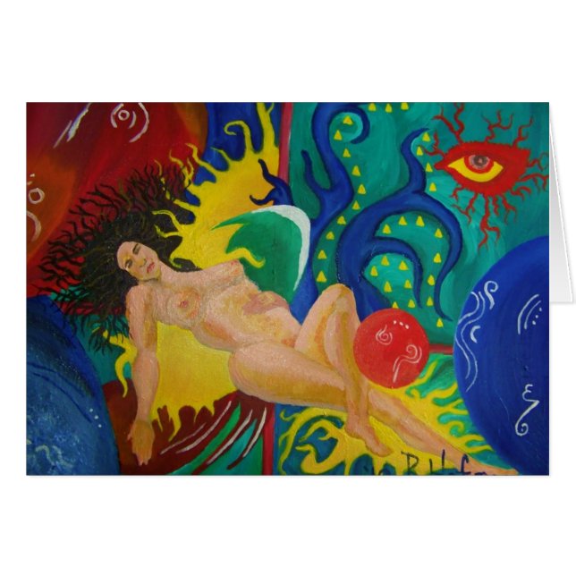 Cartão Gaia (Frente horizontal)