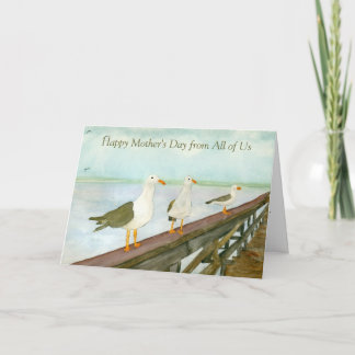 Cartão Gaivotas de Cana-d-Água