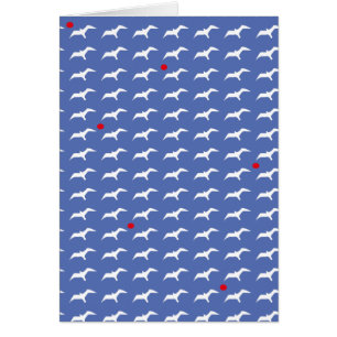 Cartão gaivotas e sóis