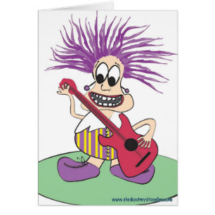 Cartão Gajo da guitarra