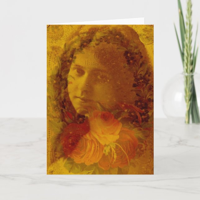 Cartão Gal bonito (Frente)