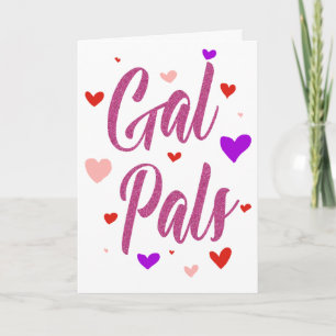 Cartão Gal Pals Happy Galentines Day Dias de os namorados