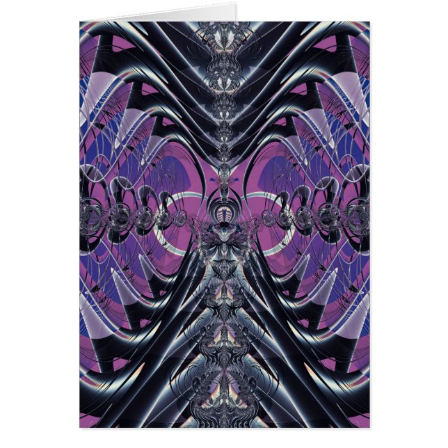 Cartão Galáxia Roxa (Frente)