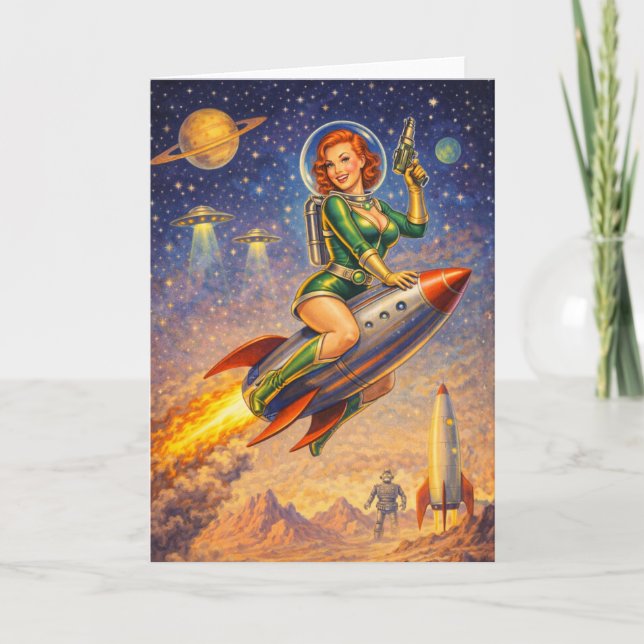 Cartão Galaxy’s Glamorous Guardians (Frente)