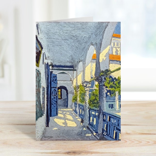 Cartão Galeria de uma Riada de Marrocos | Georges Gaudion (Criador carregado)