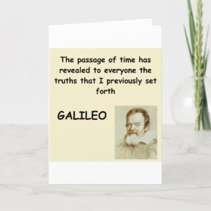 Cartão galileo quote