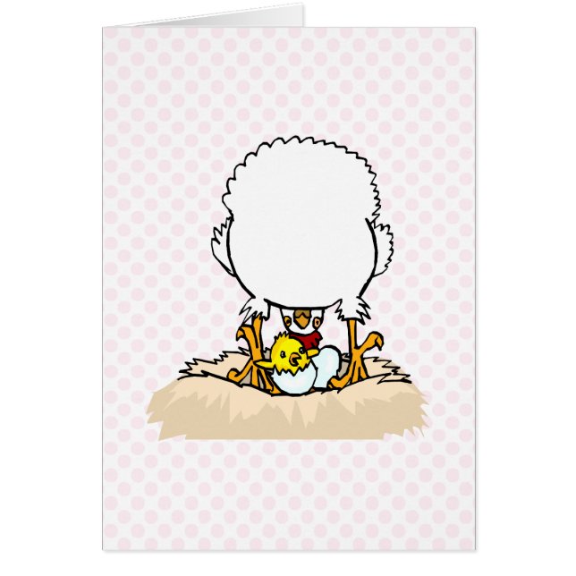 Cartão Galinha de Charmaigne (Frente)