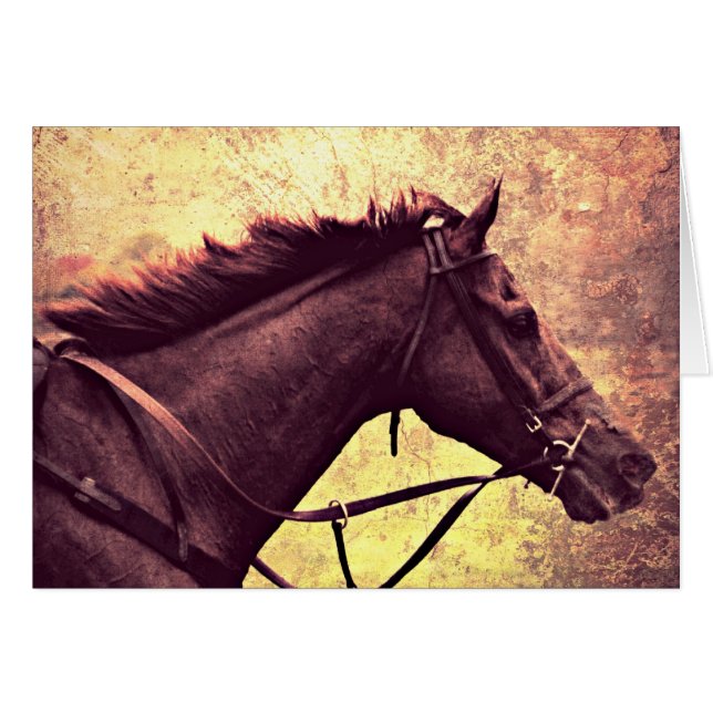 Cartão Gallop Grunge (Frente Horizontal)
