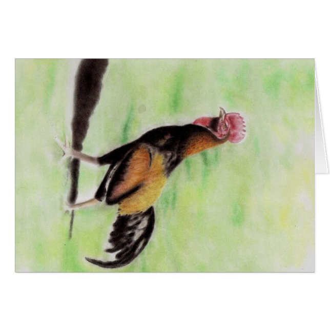 Cartão Galo (Frente Horizontal)