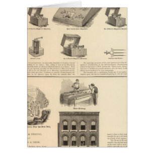 Cartão Galvano Faradic Manufacturing Company Bickford