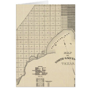 Cartão Galveston do Norte