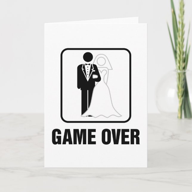 Cartão Game over (Frente)