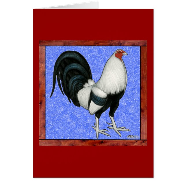 Cartão Gamecock enquadrado (Frente)