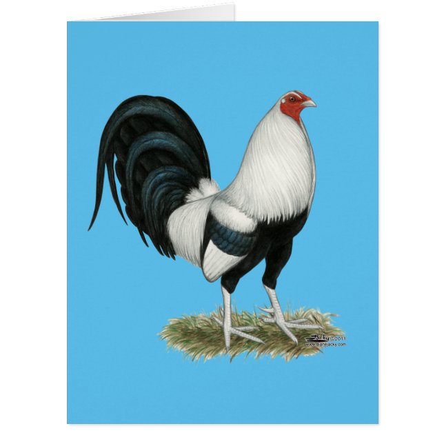 Cartão Gamecock prateado (Frente)