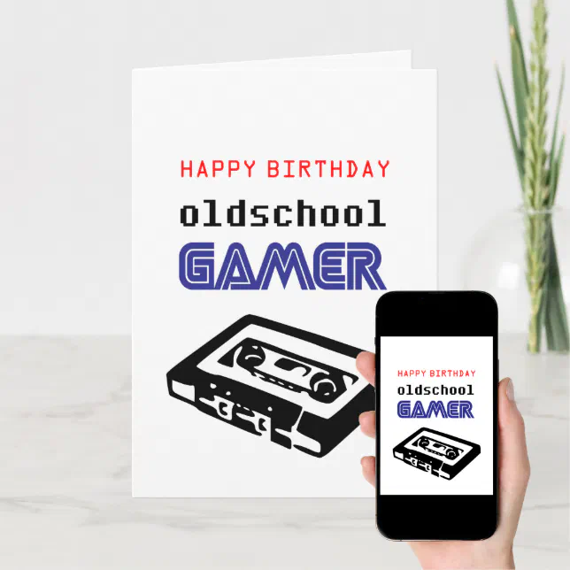 Conjunto de cartões de feliz aniversário, cartão postal pixel art, anos 80,  90, estilo antigo, jogo de arcade, bolo de presente, nostalgia