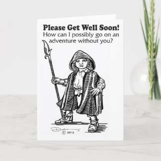 Cartão Gamer Get Well Card
