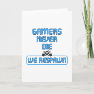 Cartão Gaming Game Gamer Video Game Console Ideia do pres