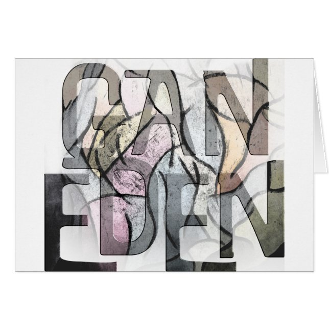 Cartão Gan Eden (Frente Horizontal)