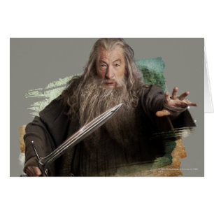 Cartão Gandalf com Espada