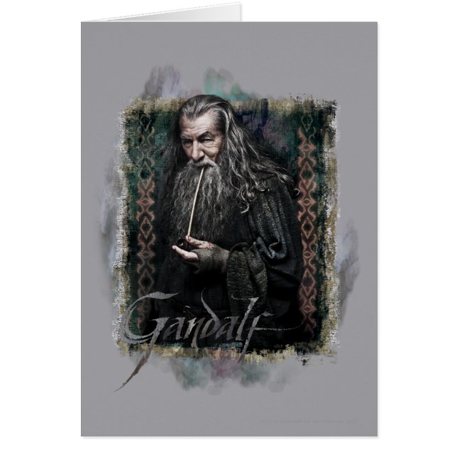 Cartão Gandalf com nome (Frente)