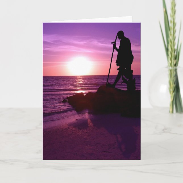 Cartão Gandhi (Frente)