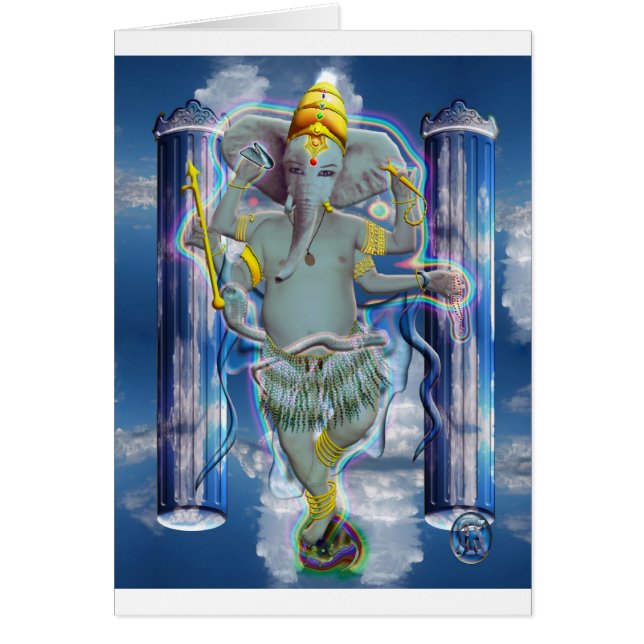 Cartão Ganesha (Frente)