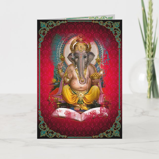 Cartão GANESHA - Card, Greeting, Note (Frente)