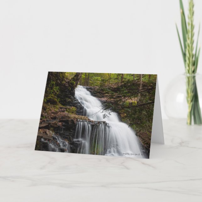 Cartão Ganoga Falls - Outono de 2018 (Frente)