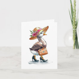 Cartão Ganso Glorioso