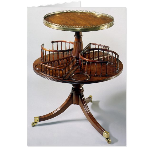 Cartão Garçom mudo de dois níveis de Sheraton (Frente)