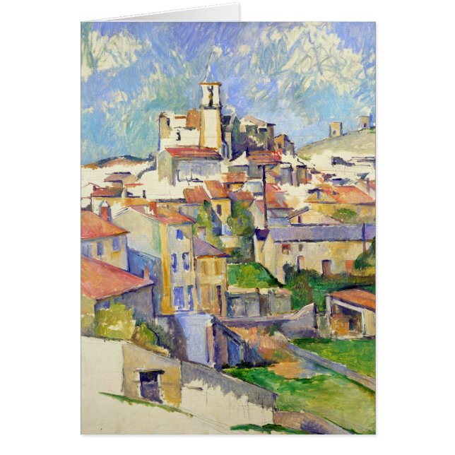 Cartão Gardanne (Aix-en-Provence) Paul Cézanne (Frente)