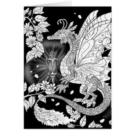 Cartão Garden Faery Dragon