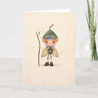 Cartão Garden Sprite Greeting Card