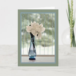 Cartão Gardenia matizado