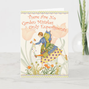 Cartão Gardening Experiments - Greeting Card