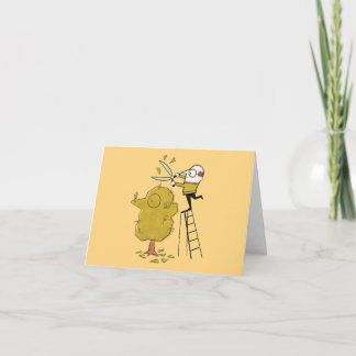 Cartão Gardening themed card for men, any occasion