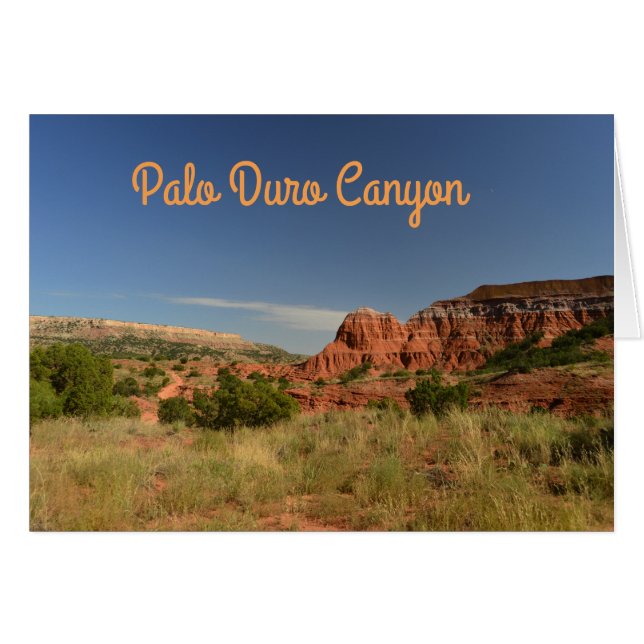 Cartão Garganta do Duro de Palo (Frente Horizontal)