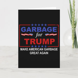 Cartão Garge Para Trump Faça o Garge Americano Grande Nov