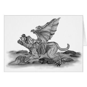 Cartão Gargoyle de Golem
