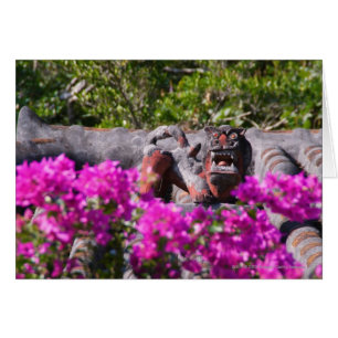 Cartão Gárgula japonesa