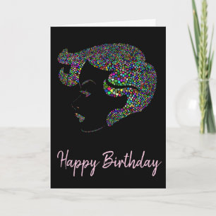 Cartão Garota com coração