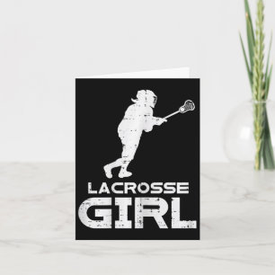 Cartão Garota Legal do esporte jogador Goalie Girls