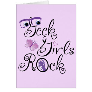 Cartão Garotas Geek Rock