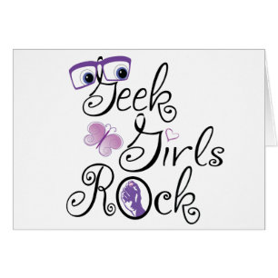 Cartão Garotas Geek São Incríveis