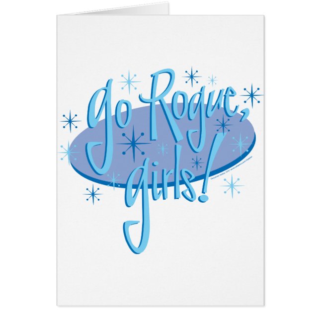 Cartão garotas vadias (Frente)